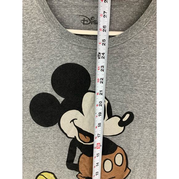 Disney Mickey Mouse T-Shirt Gray Size XXL - Picture 3 of 6